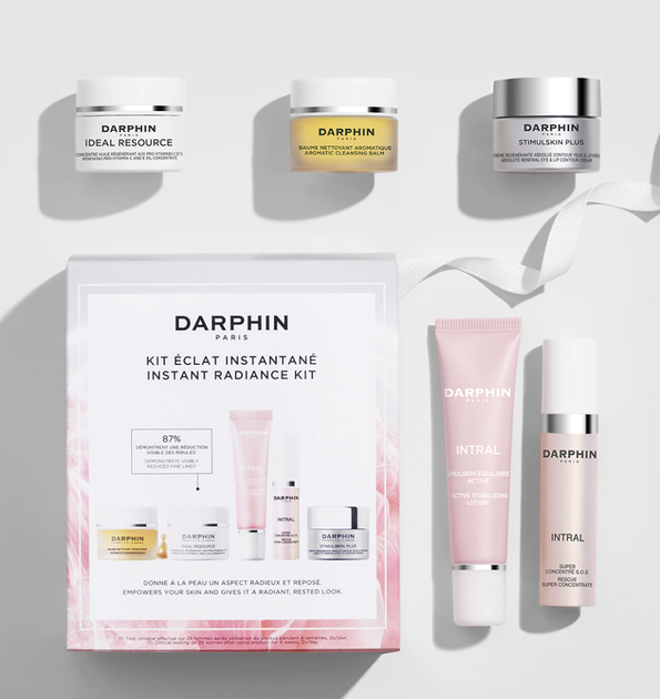 Набір доглядової косметики Darphin INSTANT RADIANCE KIT - Фото 1 Набір доглядової косметики Darphin INSTANT RADIANCE KIT - изображение 1