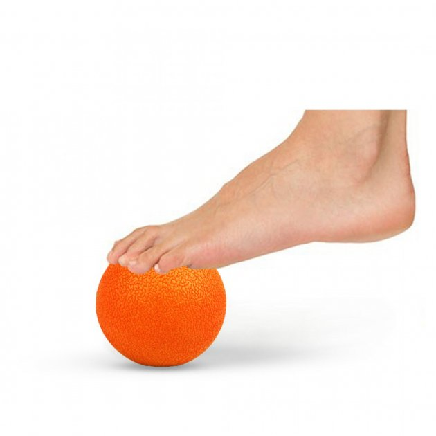 Мячик для массажа MUSCLE ROLLER BALL Оранжевый 6.5см (LP8501) – фото ...
