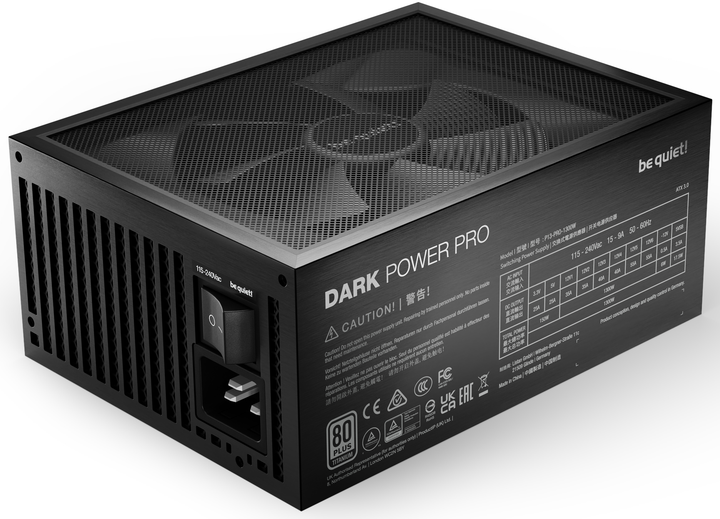 Блок питания be quiet! Dark PoВтer Pro 13 1300 Вт (4260052189368) - изображение 3