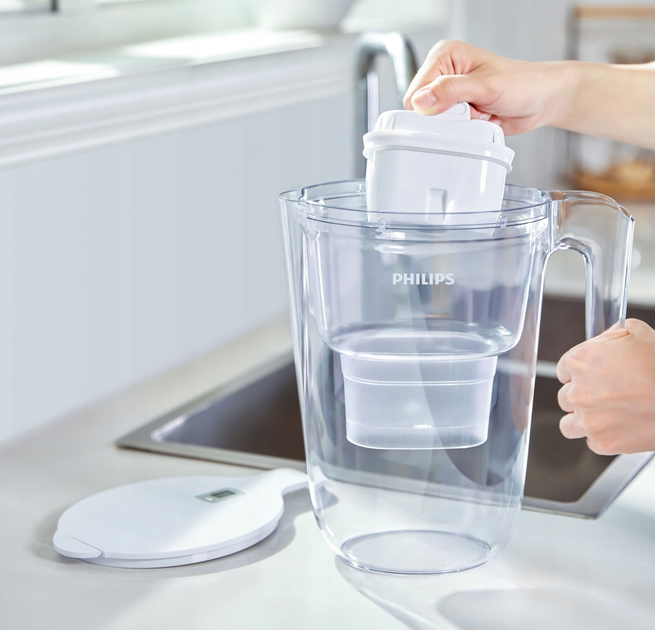 Wkład do dzbanków filtrujących Philips Micro X-Clean Softening+ AWP230P3/58 3 szt - obraz 5