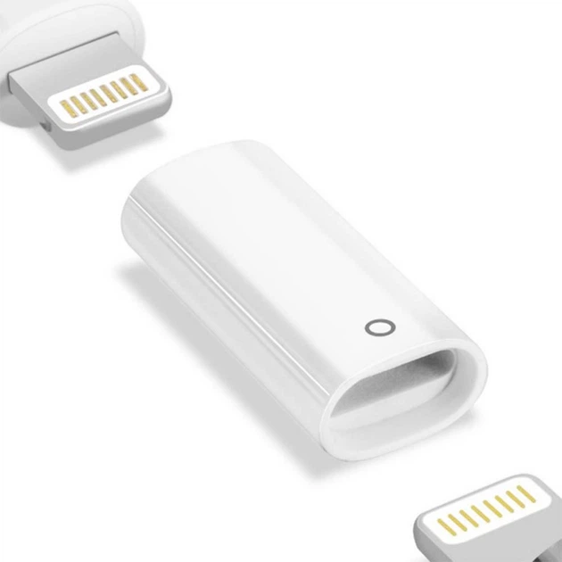 Адаптер для стилуса Apple Pencil 1st gen Lightning (female) to