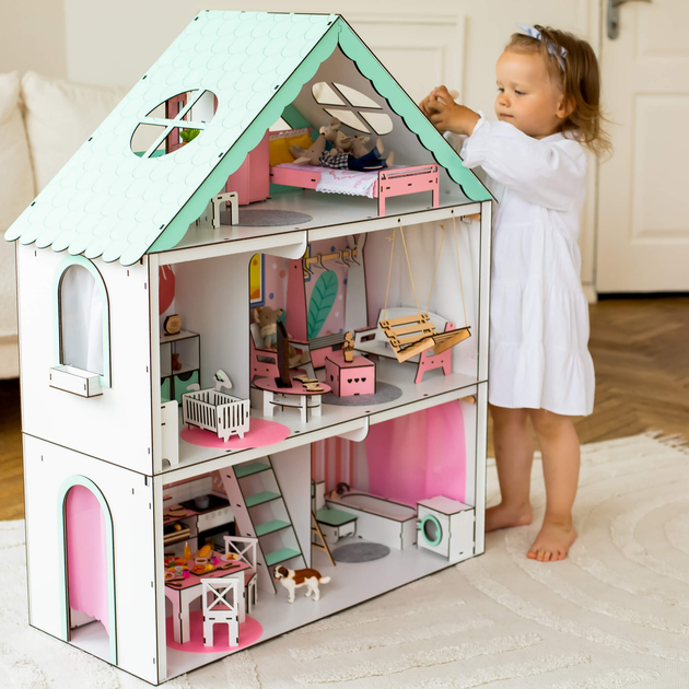 3D Румбокс кукольный дом конструктор DIY Cute Room 8007-D Good Times (5790-19428)