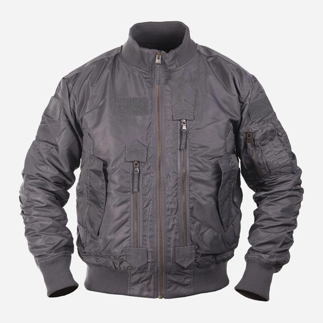 Куртка тактическая мужская MIL-TEC US Tactical Flight Jacket 10404608 XL 1332 Urban grey (2000980619191) - изображение 1