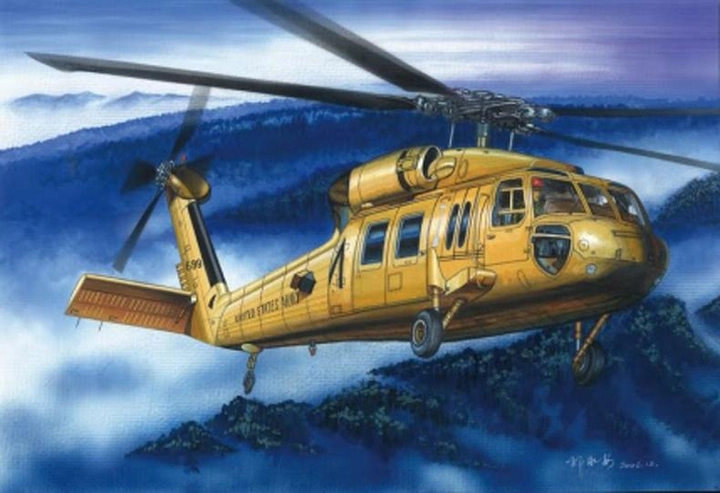 Helikopter Hobby Boss 87216 UH-60A Blackhawk (6939319272164) - obraz 1