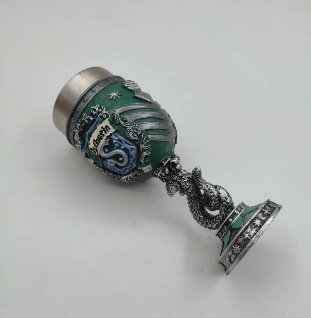 Кубок Гарри Поттер факультет Слизерин винный бокал Slytherin Harry Potter Hogwarts 200 мл - Фото 3 Кубок Гарри Поттер факультет Слизерин винный бокал Slytherin Harry Potter Hogwarts 200 мл - изображение 3
