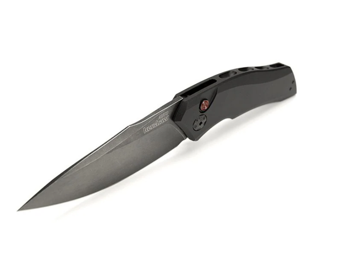 Складной Пружинный Нож Kershaw Launch Auto 1 Blackwash Черный 7100BW - Фото 3 Складной Пружинный Нож Kershaw Launch Auto 1 Blackwash Черный 7100BW - изображение 3