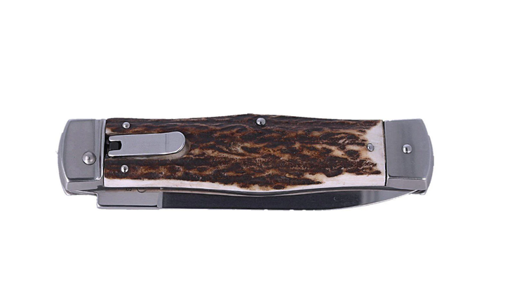 Складаний Пружинний Ніж Mikov Predator Deer Stag 241-NP-1/HAMMER 012892 - зображення 5