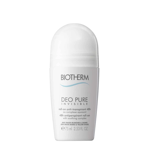 Антиперспирант Biotherm Deo Pure Invisible Roll-on 48H 75 мл (3605540856635) - Фото 1 Антиперспирант Biotherm Deo Pure Invisible Roll-on 48H 75 мл (3605540856635) - изображение 1