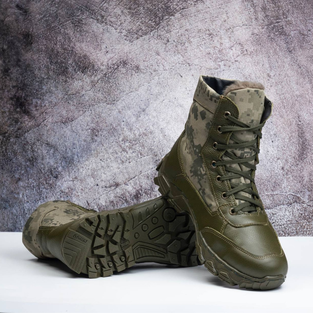Женские Берцы Демисезонные Тактические Ботинки Кожаные 37р (24 см) MBD-000042-RZ37 - изображение 2