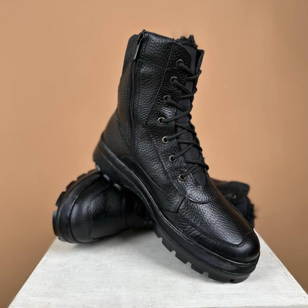 Демисезонные Берцы Тактические Ботинки Мужские Кожаные 48р (32 см) MBD-000077-RZ48 - изображение 1