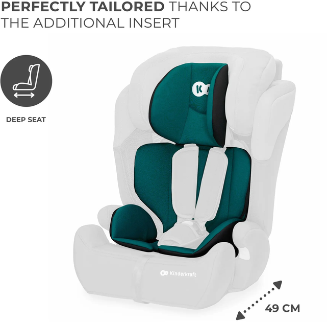Автокресло Kinderkraft Comfort Up i-Size Green (KCCOUP02GRE0000) - изображение 8