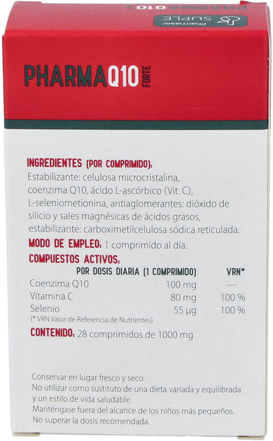 Suplement diety Pharmasor PharmaQ10 Forte 1000 mg 28 tabletek (8470001965066) - obraz 2