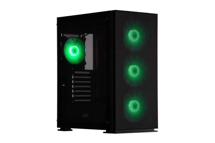 Корпус 2E Gaming Virtus Neo G3301N, без БЖ чорний (2E-G3301N) - зображення 3