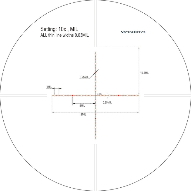 Приціл VECTOR OPTICS CONTINENTAL 5-30x56 (34MM) SFP TACTICAL - зображення 2