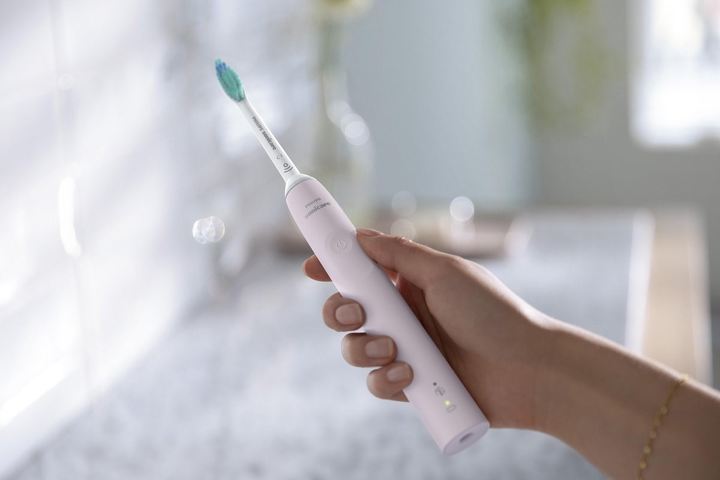 Zestaw szczoteczek elektrycznych PHILIPS Sonicare 3100 series HX3675/15 - obraz 3