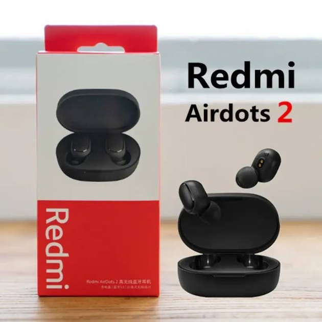 Бездротові навушники Xiaomi Redmi AirDots 2 Black купити в інтернет ...