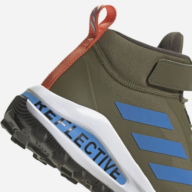 Черевики дитячі adidas FortaRun ATR EL K GZ2199 33 Оливкові (4065427564517) - зображення 7