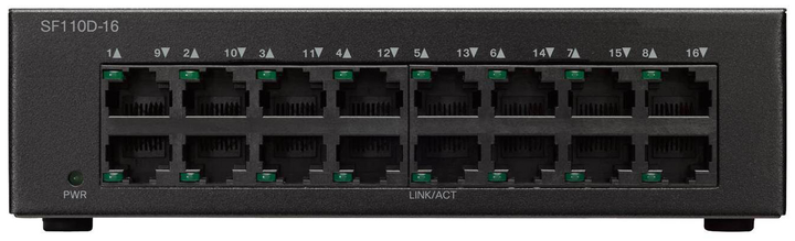 Przełącznik Cisco SB SF110D-16 (SF110D-16-EU) - obraz 2