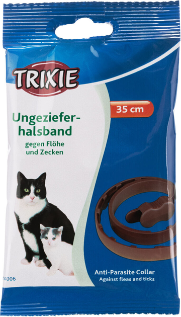 Ошейник для кошек Trixie 4006 Био против блох и клещей 35 см ...