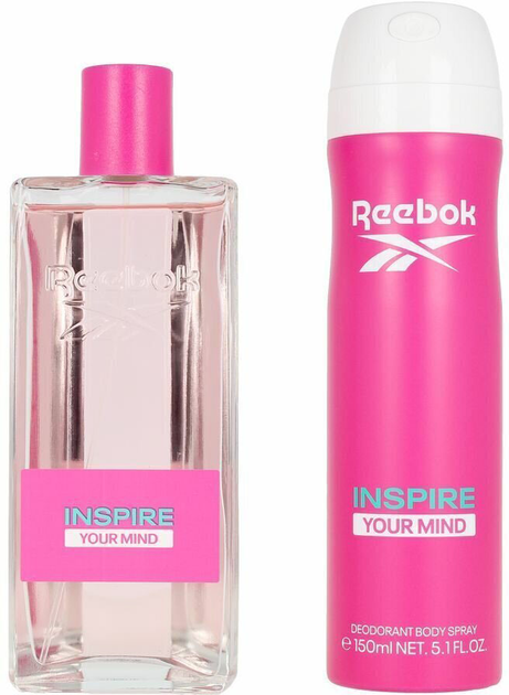 Zestaw damski Reebok Inspire Your Mind Woda toaletowa damska 100 ml + Dezodorant 150 ml (8436581946253) - obraz 2