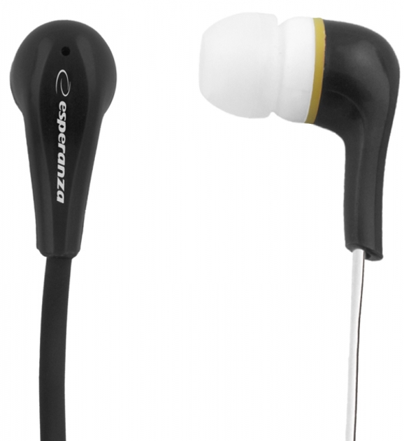 Słuchawki Esperanza In-Ear EH146K Czarny (5901299904879) - obraz 1