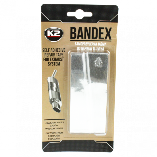 Стрічка для ремонта глушника Bandex 5*90см К2 [B-305] (шт.) - изображение 3