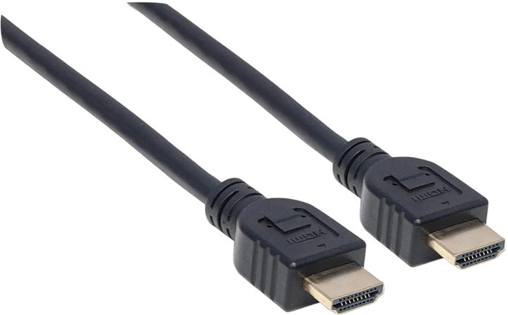Kabel Manhattan HDMI M - M V1.4 CL3 4K 1.8 m Czarny (766623353939) - obraz 2