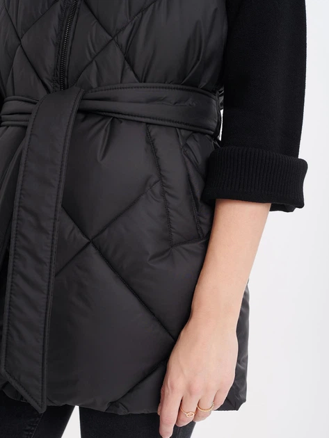 Bezrękawnik damski Greenpoint KAM212W2399X00 44 Czarny (5903245412896) - obraz 4