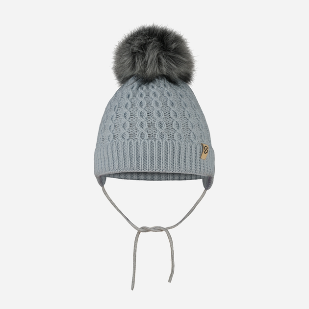 Czapka dziecięca zimowa STING Hat 20K One Size Szara (5905999070414) - obraz 1