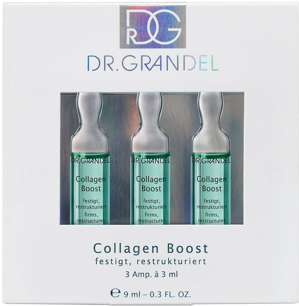 Koncentrat do twarzy Dr. Grandel Collagen Boost Ampollas 3 x 3 ml (4011396414124) - obraz 1