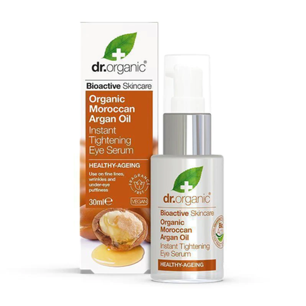 Сироватка для шкіри навколо очей Dr. Organic Moroccan Argan Oil Eye Serum 30 мл (5060176674721) - зображення 1