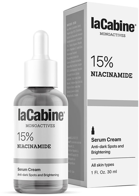 Сироватка для обличчя La Cabine Monoactives 15 Niacina Serum Cream 30 мл (8436550777154) - зображення 1