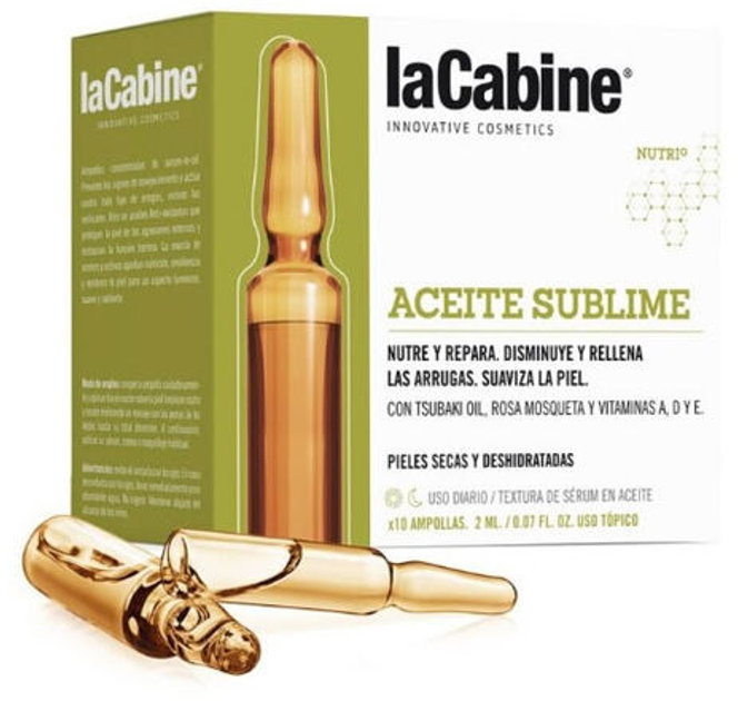 Сироватка для обличчя La Cabine Sublime Oil Ampoules 10 x 2 мл (8435534404482) - зображення 1