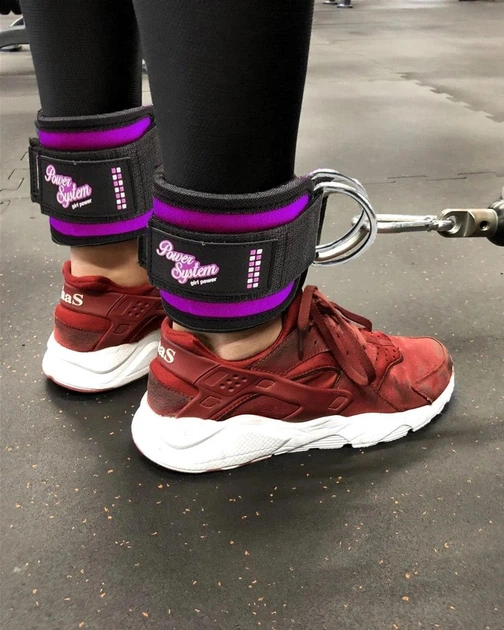Манжеты на лодыжку Power System Ankle Strap Gym Babe PS-3450 Purple (PS_3450_Purple) - Фото 10 Манжеты на лодыжку Power System Ankle Strap Gym Babe PS-3450 Purple (PS_3450_Purple) - изображение 10
