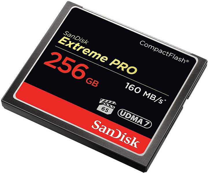 Карта пам'яті SanDisk CompactFlash Extreme Pro 256GB (SDCFXPS-256G-X46) - зображення 2