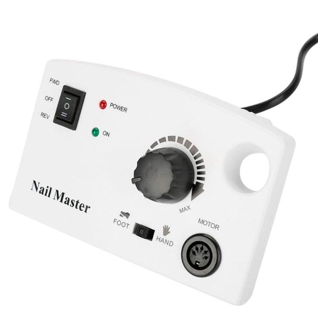Фрезер для педикюра и маникюра Nail Drill PRO ZS-602 65 Вт 35 000 об/мин белый - изображение 2