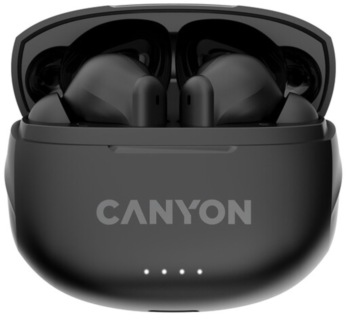 Акція на Навушники Canyon TWS-8 Black (CNS-TWS8B) від Rozetka