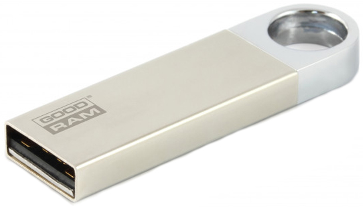 Флеш пам'ять USB Goodram UUN2 64GB USB 2.0 Silver (UUN2-0640S0R11) - зображення 2