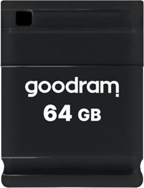 Флеш пам'ять USB Goodram UPI2 64GB USB 2.0 Black (UPI2-0640K0R11) - зображення 2