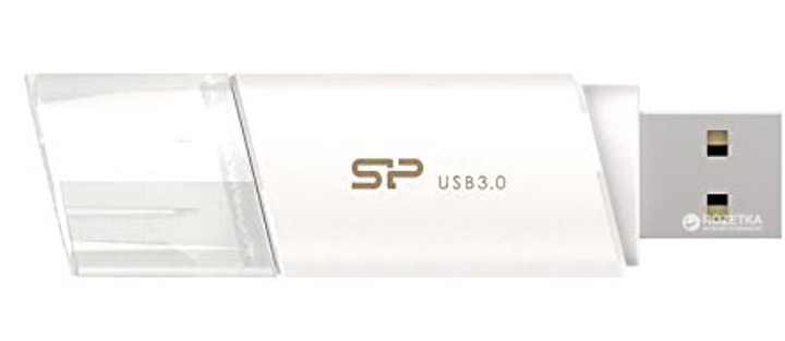 Pendrive Silicon Power Blaze B06 64GB USB 3.0 White (SP064GBUF3B06V1W) - obraz 3