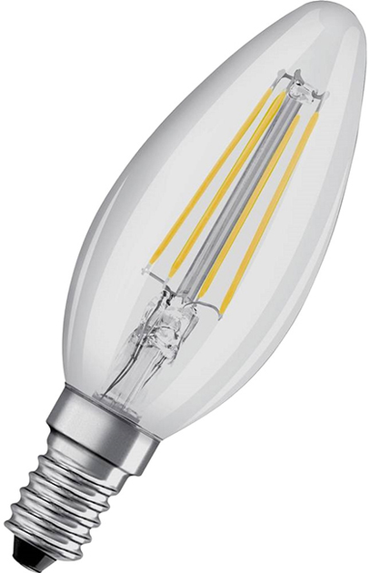 Лампа світлодіодна Osram LED Retrofit Classic B E14 4-40 W, тепло-білий (4058075436589) - зображення 1