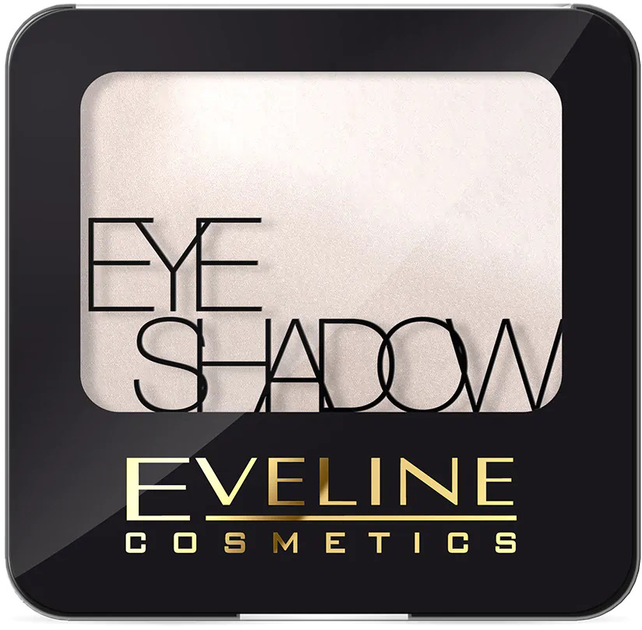 Тіні для повік Eveline Cosmetics Eye Shadow 21 Crystal White 3 г (5901761911251) - зображення 1