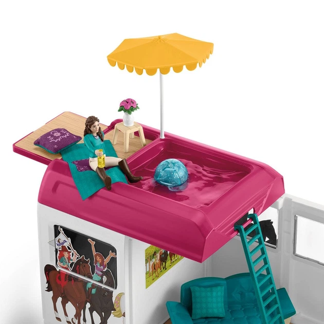 Zestaw do zabawy Schleich Horse Club Transporter dla Koni (4059433652368) - obraz 12