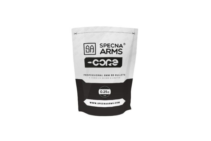 Страйкбольні кульки Specna Arms CORE 0.25 g 4000шт 1 kg - зображення 1