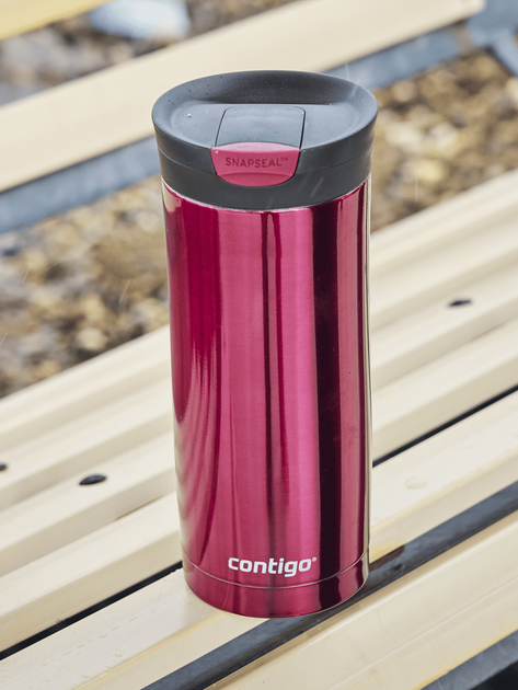 Термокухоль Contigo Huron Snapseal 473 мл Vivacious 2095638 (06800313) - зображення 13
