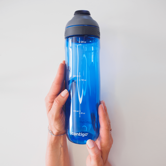 Пляшка для води Contigo Cortland 720 ml Monaco 2191386 (06800480) - Фото 9 Пляшка для води Contigo Cortland 720 ml Monaco 2191386 (06800480) - зображення 9