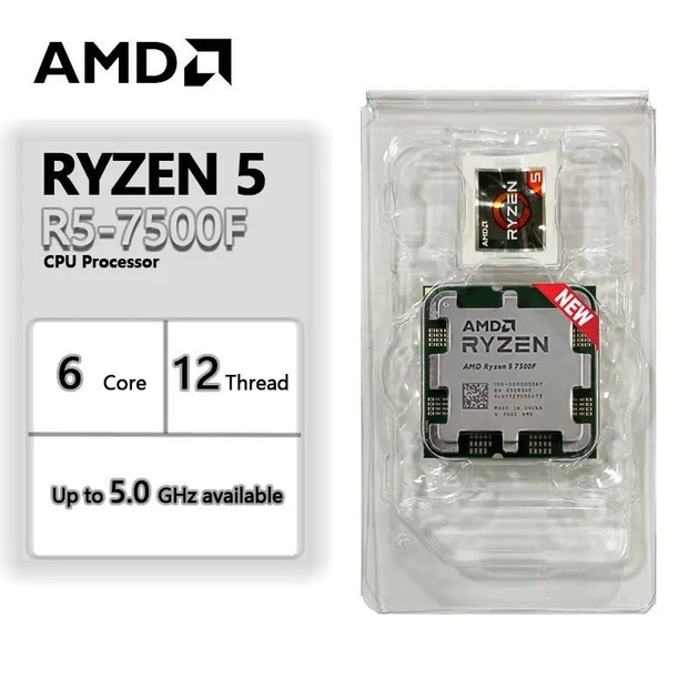 AMD Ryzen 言える 5 7500F バルク品 AMD Ryzen 言える 5 7500F バルク品
