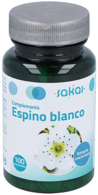 Suplement diety Sakai Espino Blanco 100 tabletek (8423245280280) - obraz 1