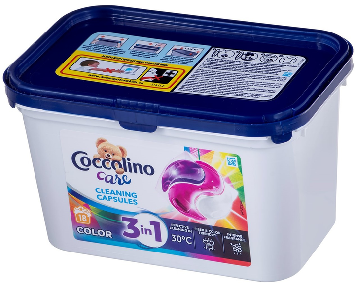 Kapsułki do prania Coccolino Care 3 in 1 18 szt (8720181371295) - obraz 3