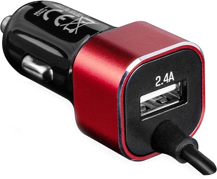 Ładowarka samochodowa Modecom CU2K-09-MICRO + Cable Micro USB Czarny (ZT-MC-CU2K-09-MICRO) - obraz 2